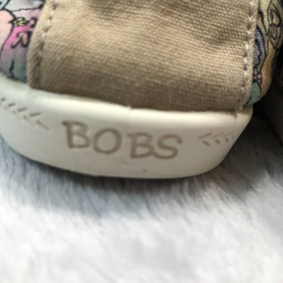 Bobs By Skechers Womens Comfort Shoes Beach Bingo Dogs Lace Up Sneakers Size 6.5 - Picture 9 of 11